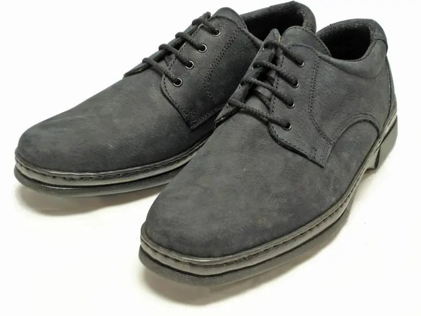 Pinoso's P-5059 Black Lace up Oxfords