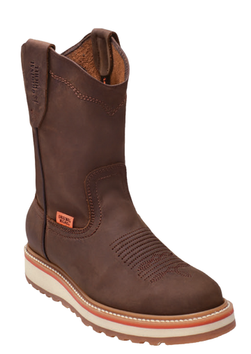 Michel 50D6261 Topo Genuine Cowhide Leather Round Toe Cowboy Boots