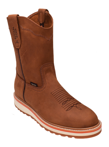 Michel 50D6350 Chedron Genuine Cowhide Leather Round Toe Cowboy Boots