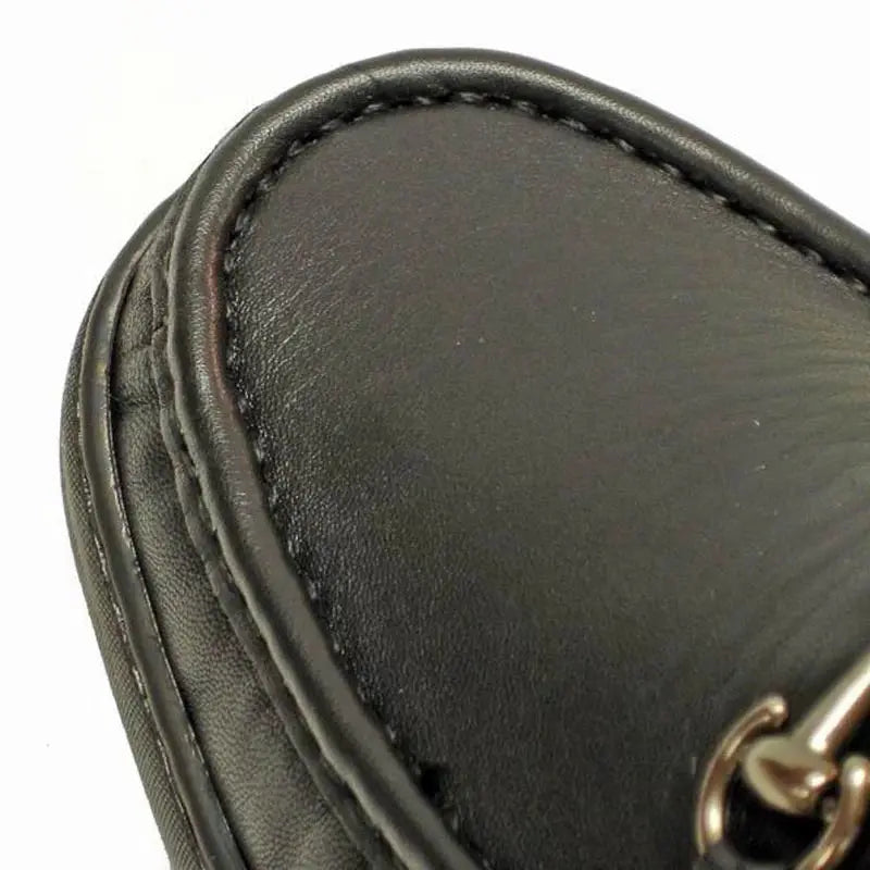 Pinoso's P-5158 Black Slip on Loafers