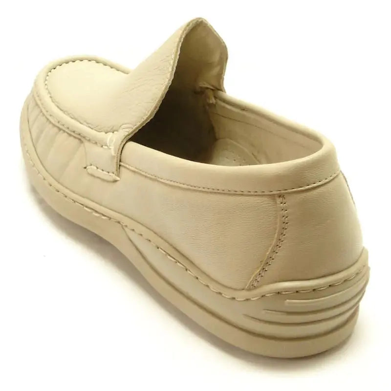 Pinoso's P-5202 Beige Slip on Loafers