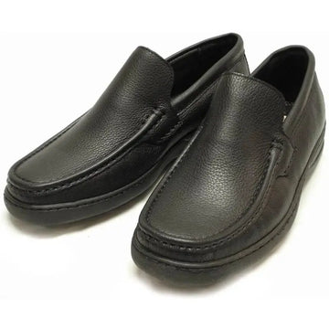Pinoso's P-5202 Black Slip on Loafers