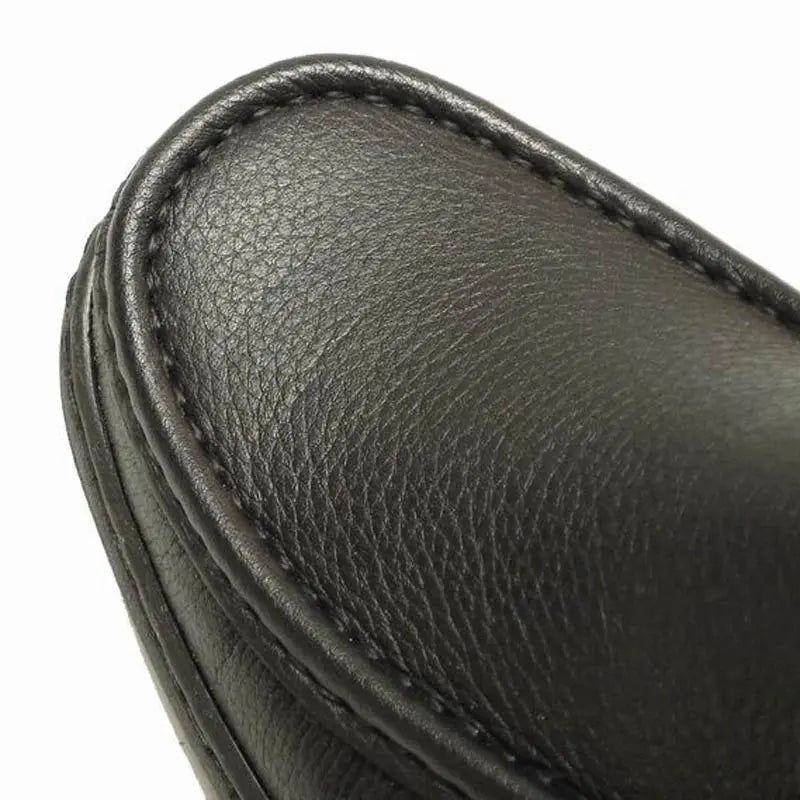 Pinoso's P-5202 Black Slip on Loafers