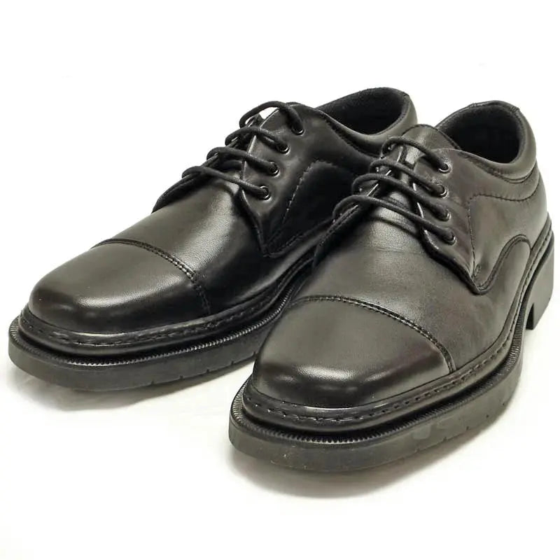 Pinoso's P-5285 Black Leather Lace up Oxfords