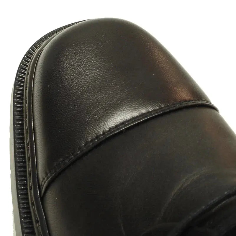 Pinoso's P-5285 Black Leather Lace up Oxfords