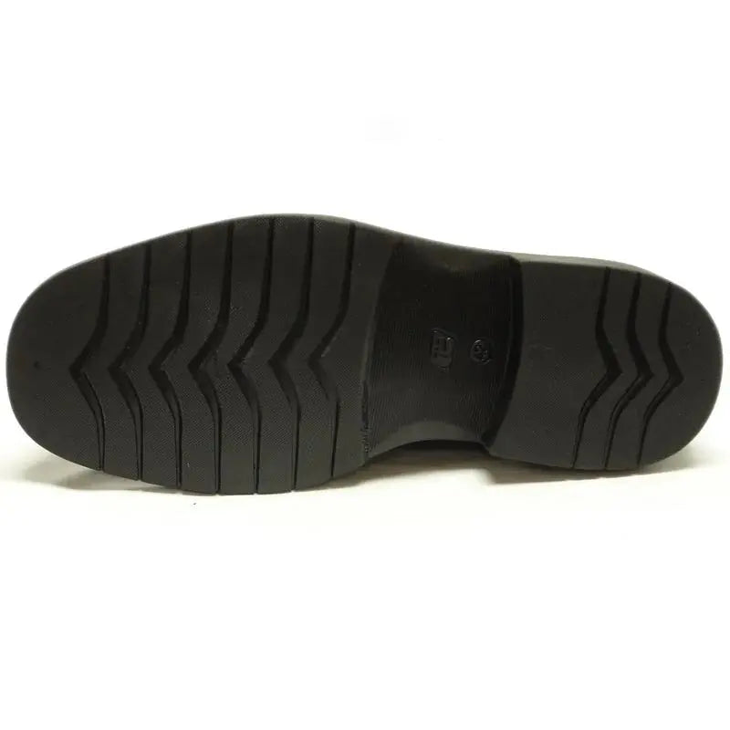 Pinoso's P-5285 Black Leather Lace up Oxfords