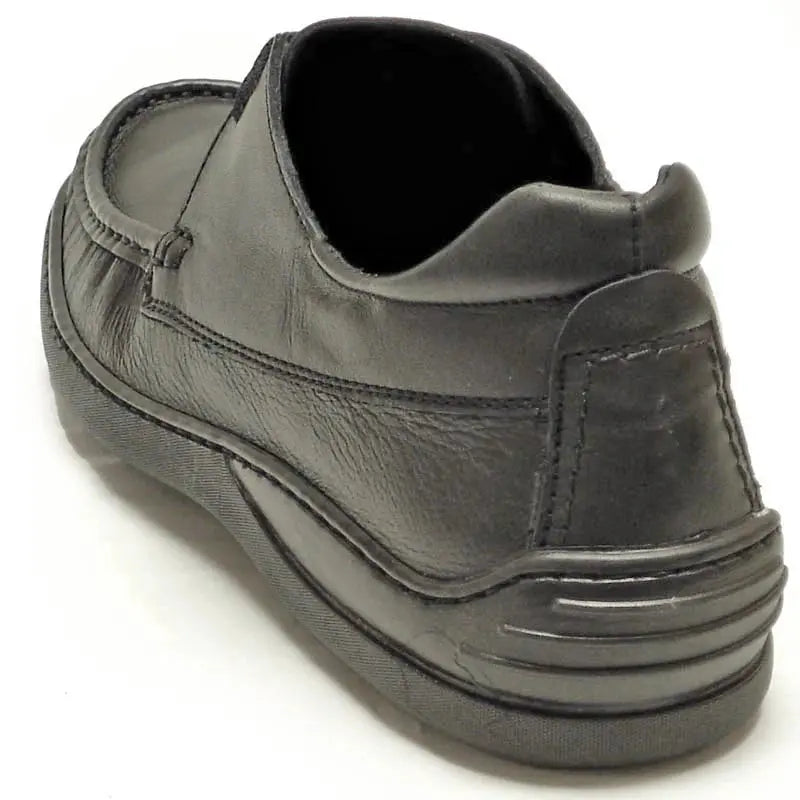 Pinoso's P-5422 Black Leather Lace up Oxfords