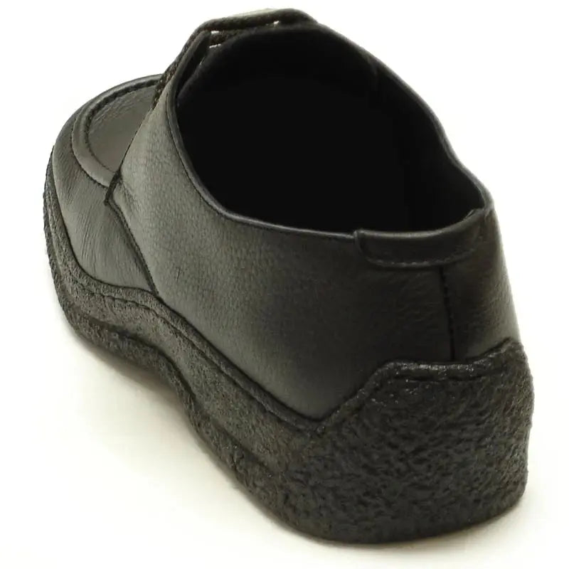 Pinoso's P-5455 Black Leather Lace up Oxfords