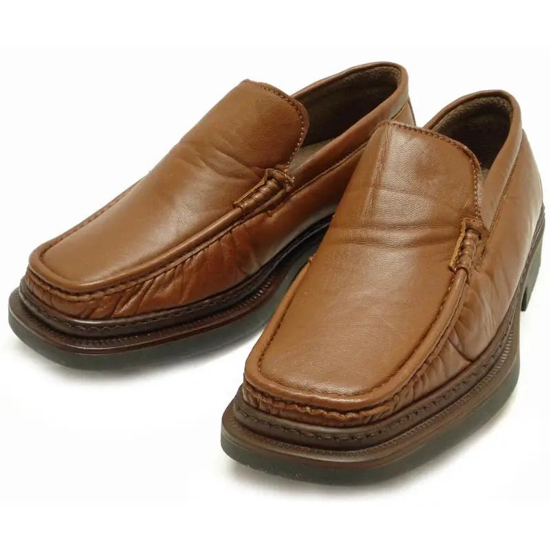 Pinoso's P-5492 Tan Leather Slip on Loafers