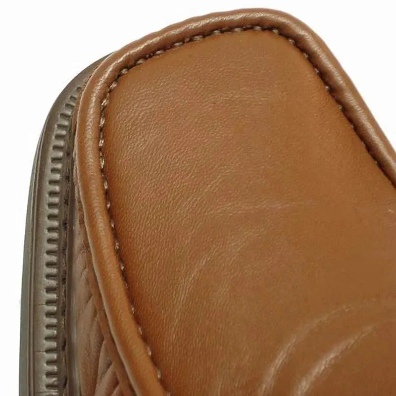 Pinoso's P-5492 Tan Leather Slip on Loafers