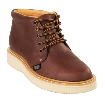 Michel 550B25407 Brown Genuine Cowhide Leather Casual Boots
