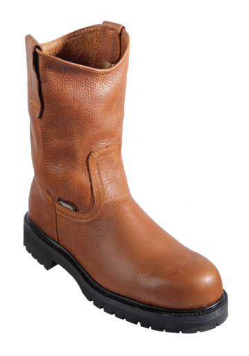Michel 551C2751 Honey Genuine Cowhide Leather Round Toe Cowboy Boots