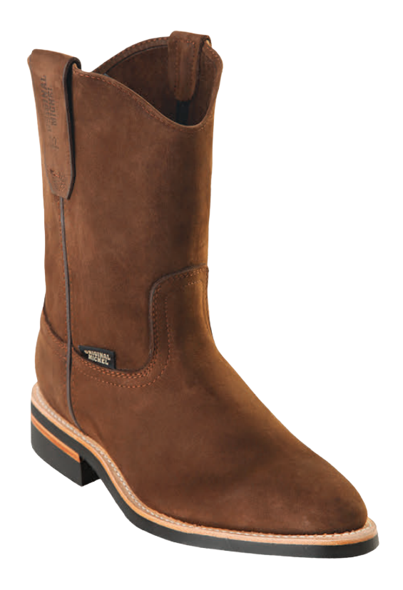 Michel 552C6350 Chedron Genuine Cowhide Leather Round Toe Cowboy Boots