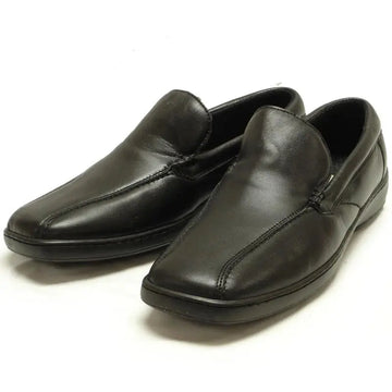 Pinoso's P-5591 Black Leather Slip on Loafers