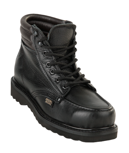 Michel 55932705 Black Genuine Cowhide Leather Casual Boots