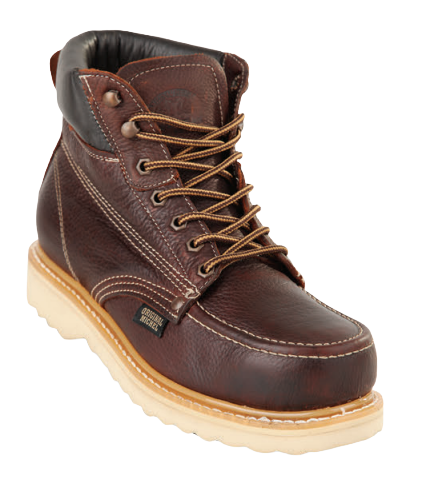 Michel 55932707 Brown Genuine Cowhide Leather Casual Boots