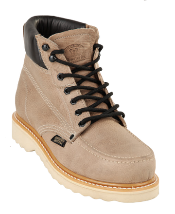 Michel 55932709 Gray Genuine Cowhide Leather Casual Boots