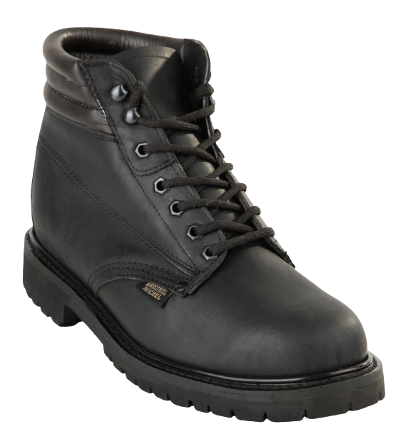 Michel 559B5405 Black Genuine Cowhide Leather Casual Boots