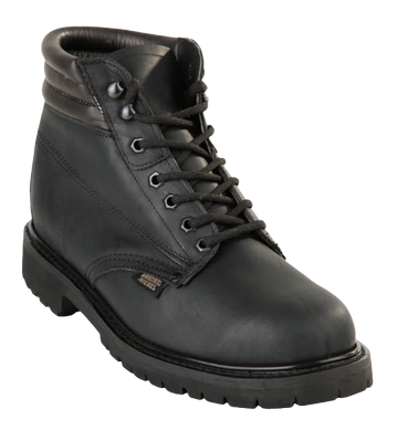 Michel 559B5405 Black Genuine Cowhide Leather Casual Boots
