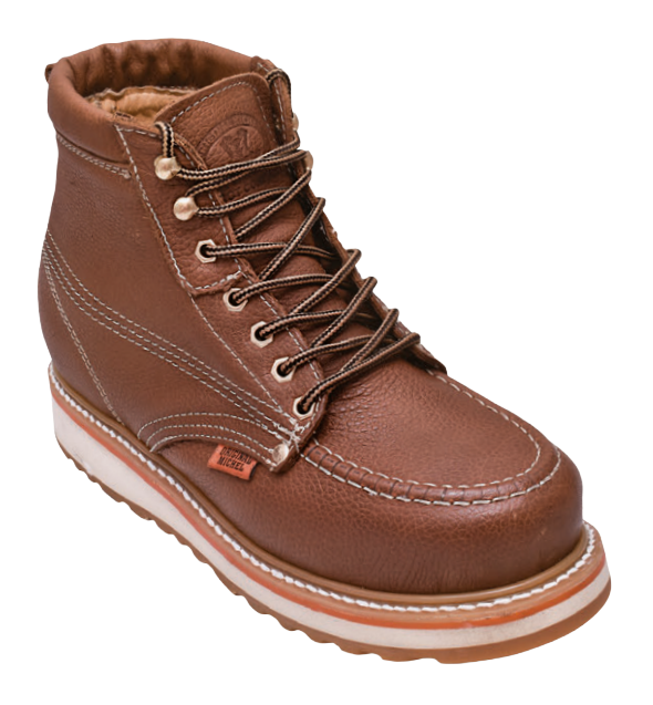 Michel 559D2751 Honey Genuine Cowhide Leather Casual Boots