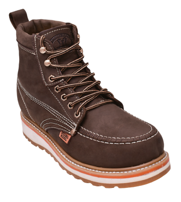 Michel 559D6207 Brown Genuine Cowhide Leather Casual Boots