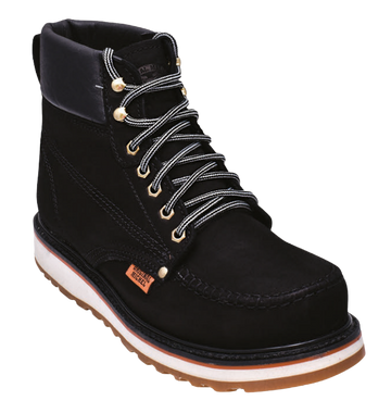 Michel 559D6305 Black Genuine Cowhide Leather Casual Boots