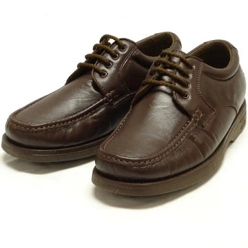 Pinoso's P-5605-668 Brown Leather Lace up Oxfords