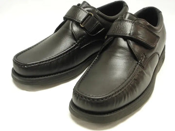 Pinoso's P-5660-668 Black Monk Strap Shoes