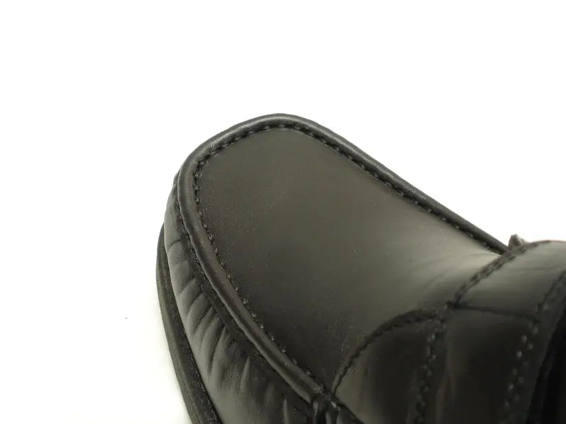 Pinoso's P-5660-668 Black Monk Strap Shoes