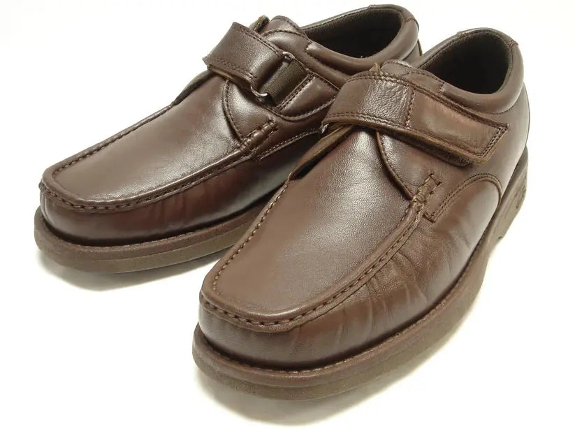 Pinoso's P-5660-668 Brown Monk Strap Shoes