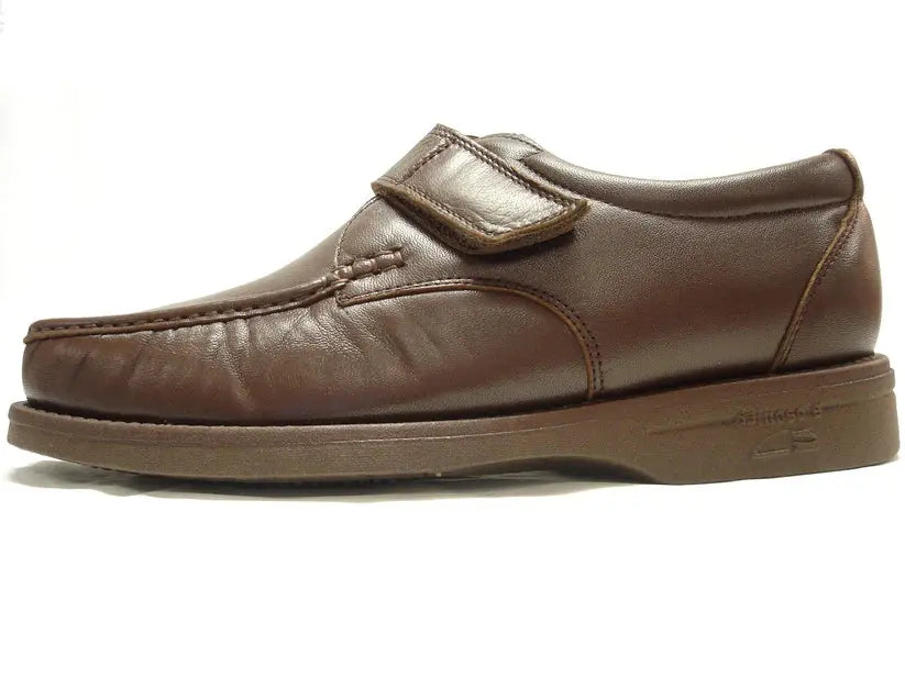 Pinoso's P-5660-668 Brown Monk Strap Shoes