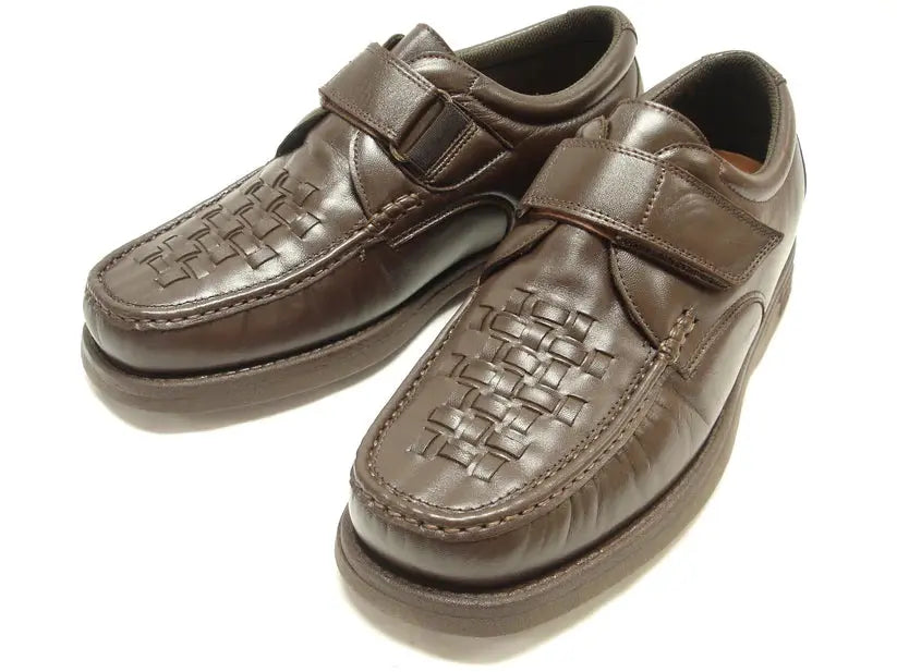 Pinoso's P-5660-P41 Brown Monk Strap Shoes
