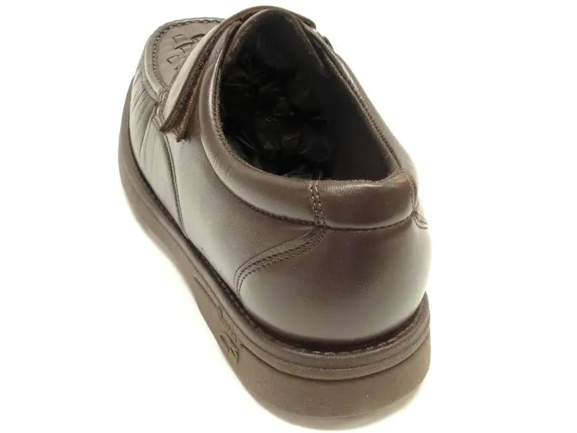 Pinoso's P-5660-P41 Brown Monk Strap Shoes
