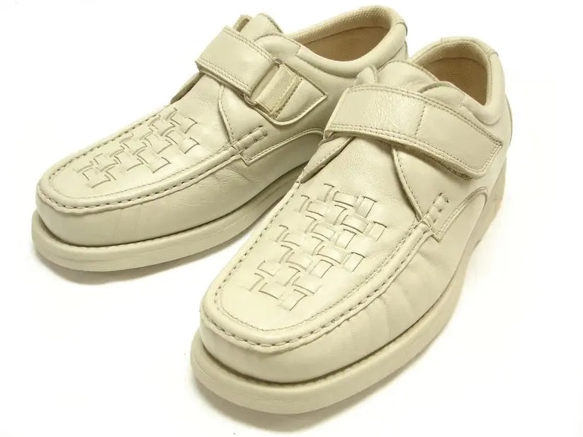Pinoso's P-5660-P41 Beige Monk Strap Shoes