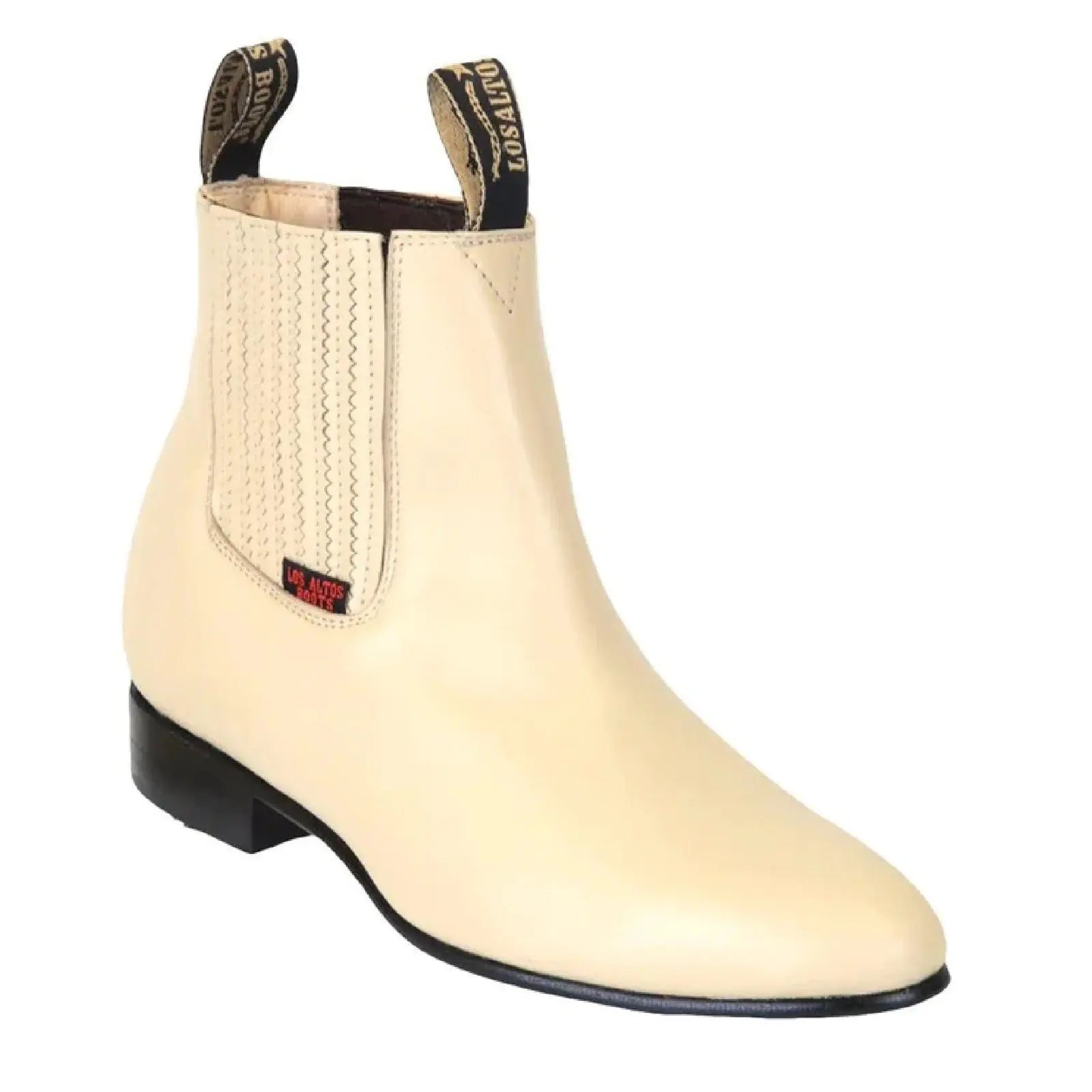 Los Altos 615111 Men's Oryx Genuine Deer Charro Short Boots