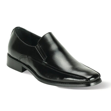 Giorgio Venturi 6346 Black Genuine Leather Loafers