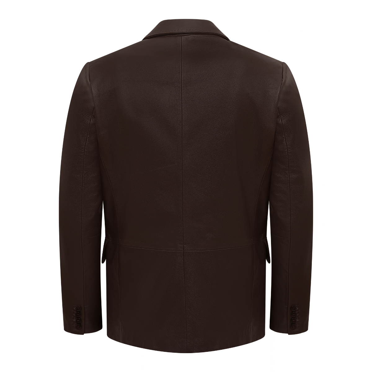 Jakewood 7005 Brown Genuine Leather Blazer