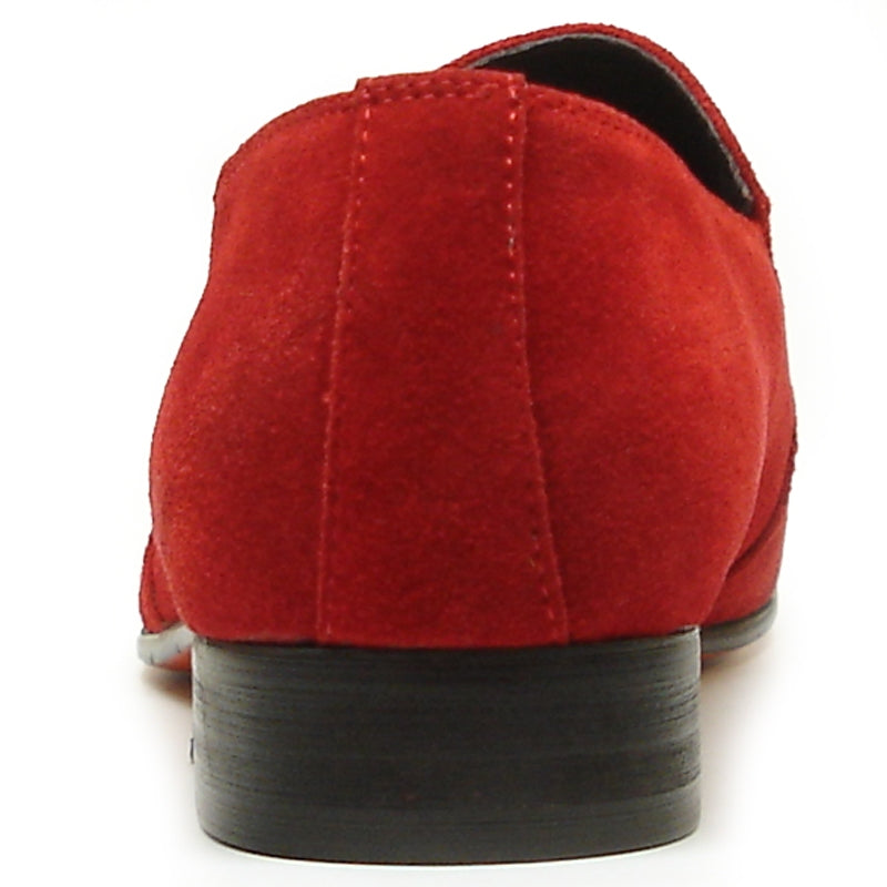 Fiesso FI-6838 Red Loafers