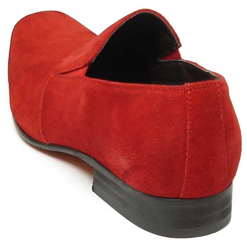 Fiesso FI-6838 Red Loafers