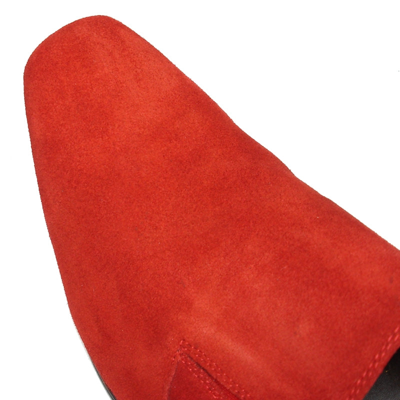 Fiesso FI-6838 Red Loafers