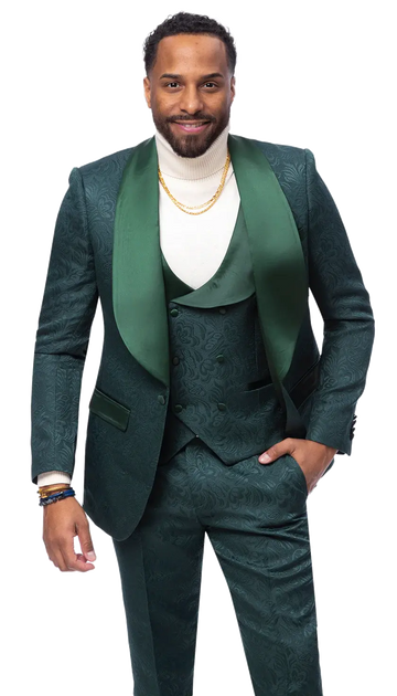 EJ Samuel JP138 Hunter Fancy Vested Tuxedo