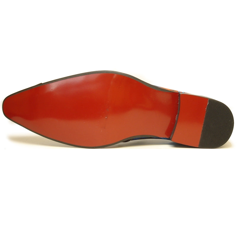 Fiesso FI-7007-2 Red Fire Loafers