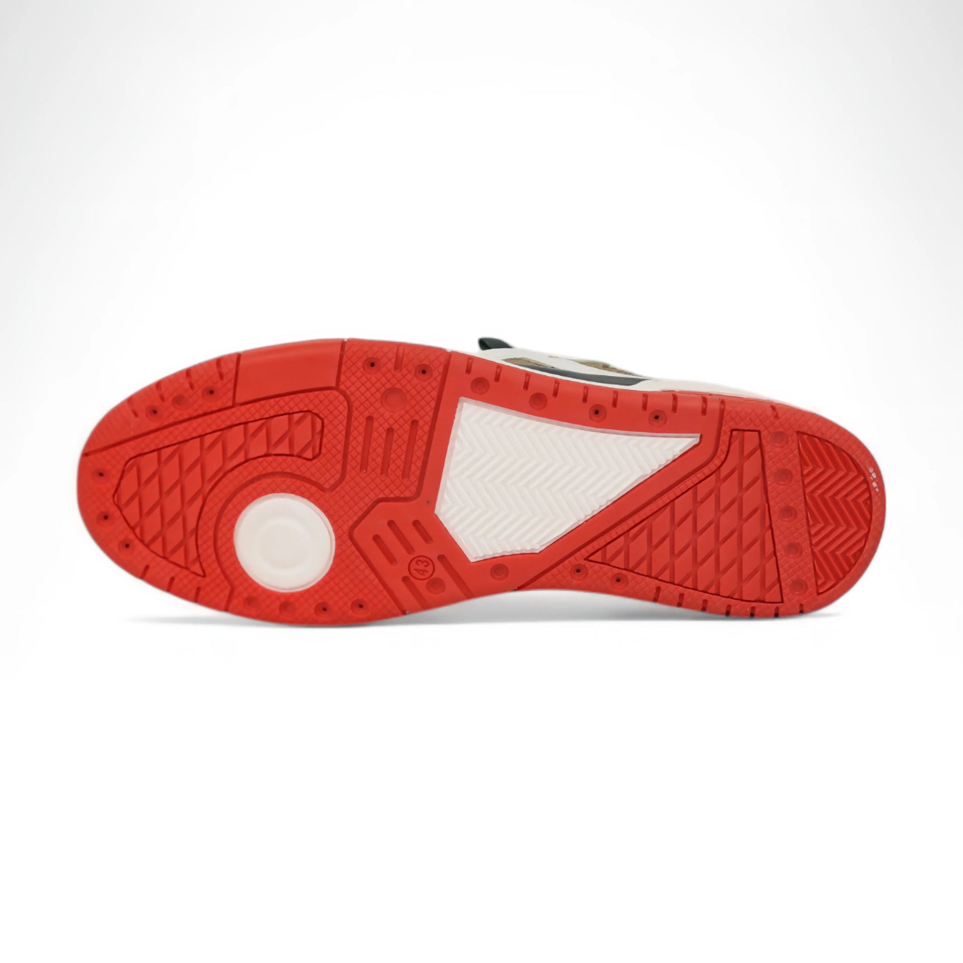 Mauri 8435 Hunter Green/White/Red/Beige Genuine Baby Crocodile/Nappa/Double M Fabric Sneakers