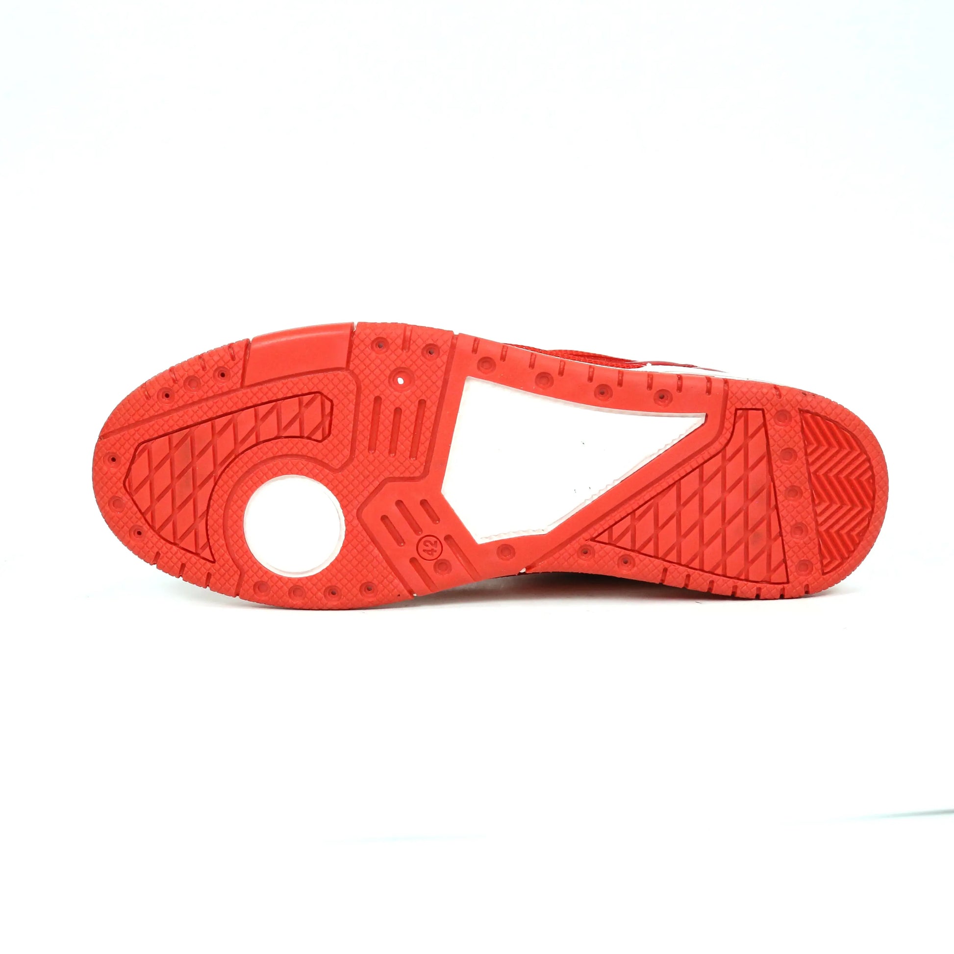 Mauri 8498/1 Red Genuine Baby Crocodile/Mesh Fabric/Nappa Sneakers