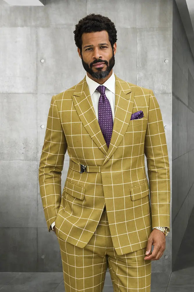 Statement Altare Bronze Super 200's Italian Wool Suit