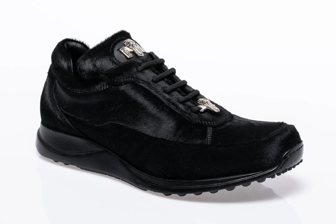 Mauri 8900/2 Ruby Red Genuine Leather Pony Sneakers