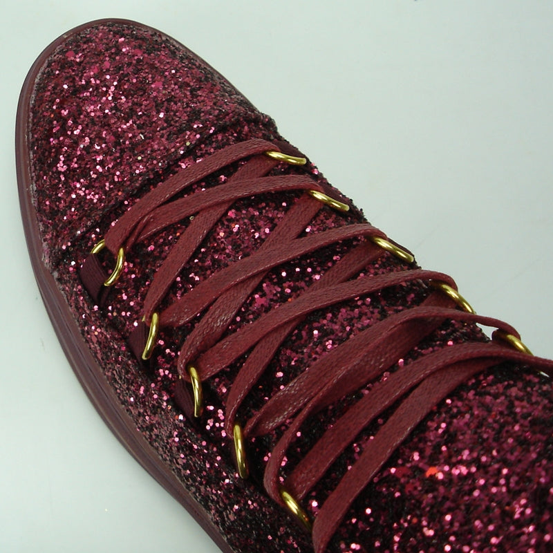 Fiesso FI-2174-2 Marron Glitter Encore Sneakers