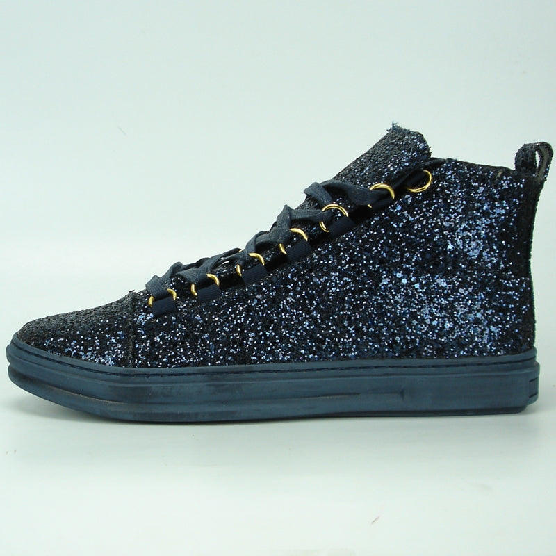 Fiesso FI-2174-2 Navy Glitter Encore Sneakers