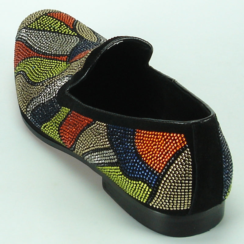 Fiesso FI-7068 Multi Color Loafers