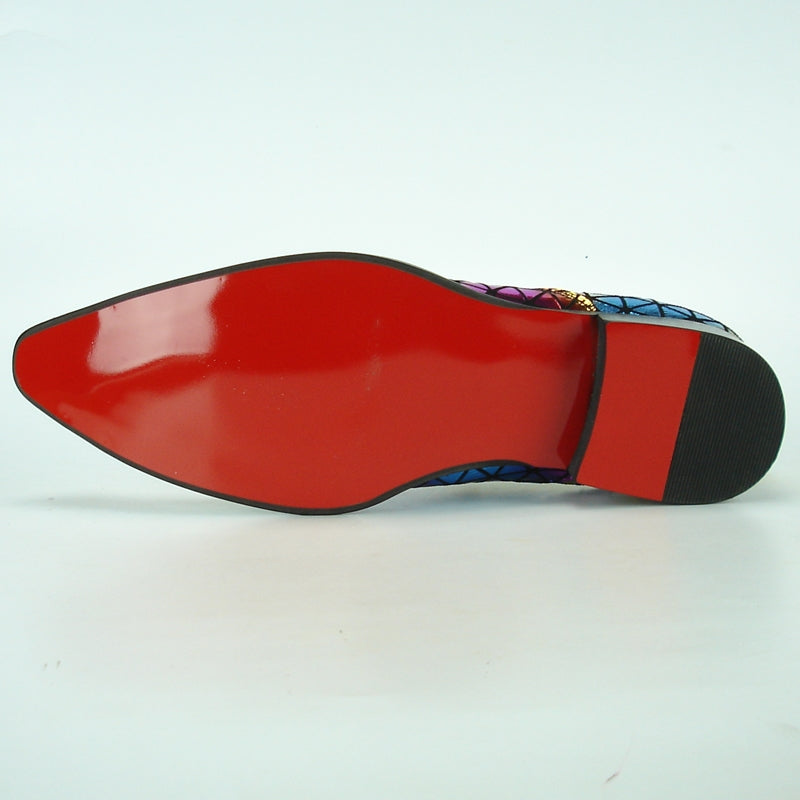 Fiesso FI-7077 Multi Color Loafers